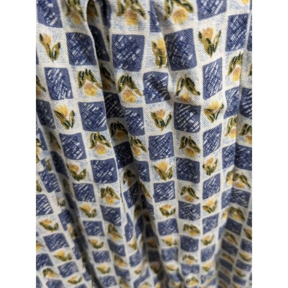 Blue and White Maxi Dress - Picture 6 of 9